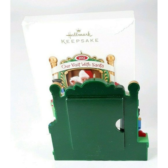 Hallmark: Keepsake Our Visit With Santa LPR3871 - Picture 3 of 4